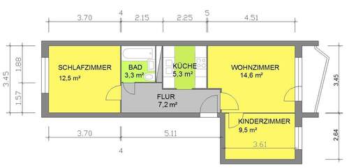 GR_Re.jpg - 3 Zimmer Etagenwohnung zur Miete in Eisenach