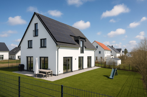 Außenbild - 5 Zimmer Doppelhaushälfte zum Kaufen in Garching bei München