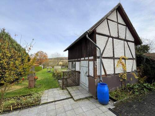 ... und Scheune - 4 Zimmer Einfamilienhaus in Brachttal-Schlierbach