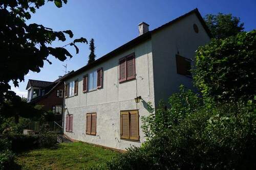 Südfassade mit Ostgiebel - 4 Zimmer Einfamilienhaus zum Kaufen in Inzlingen