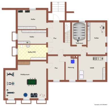 Keller - 9 Zimmer Einfamilienhaus zum Kaufen in Hemhofen