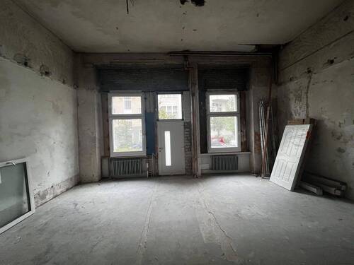 Wohnzimmer und Küche - IST - 