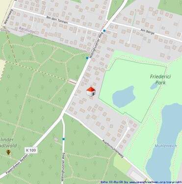 Lageplan - Grundstück in Glinde zum Kaufen