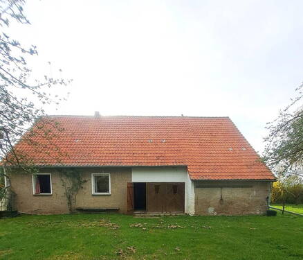 hintere Hausansicht - 3 Zimmer Einfamilienhaus in Panschow