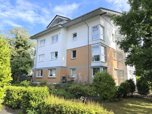 Bild 1 - PURNHAGEN-IMMOBILIEN - Oberneuland - gepfl. Eigentumswohnung mit Balkon u. Tiefgarage in ruhiger Lage