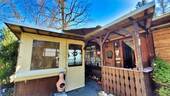 Gartenhaus mit Pavillon - 
