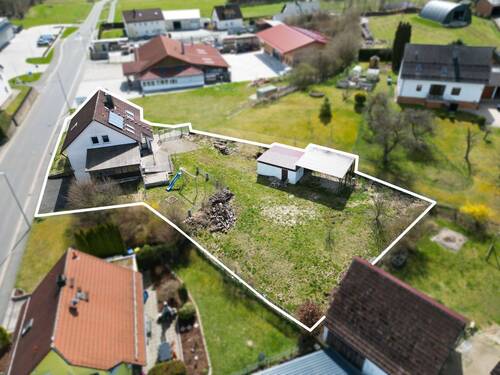 Außenperspektive - 6 Zimmer Mehrfamilienhaus, Wohnhaus in Obertrubach