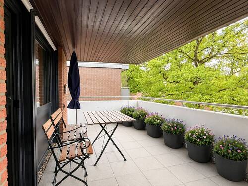 Balkon - 4 Zimmer Etagenwohnung zum Kaufen in Nordhorn