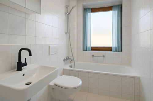 Badezimmer KI Bild - 3 Zimmer Etagenwohnung zum Kaufen in München