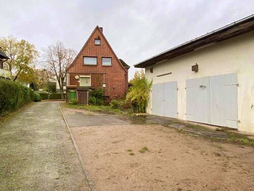 Rückansicht - Grundstück in Hamburg-Sasel