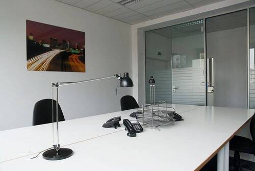 Musterbüro - Möbliertes Büro 1 in Berlin nahe Tempelhofer Hafen - sofort verfügbar