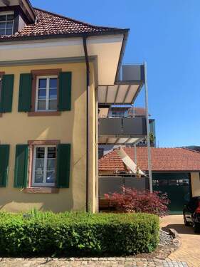 Blick auf Balkone - 