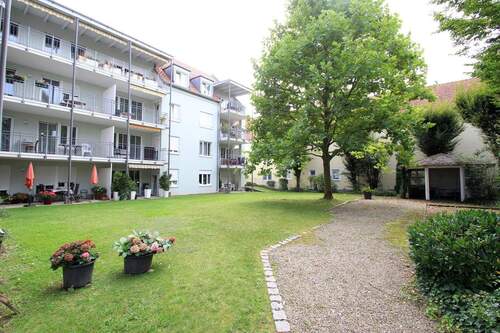 Garten - 2 Zimmer Etagenwohnung in Krumbach