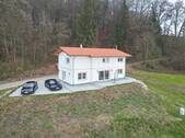 Hausansicht - Gars am Inn: Modernes Einfamilienhaus in idyllischer Alleinlage - Großes Gartengestaltungspotential