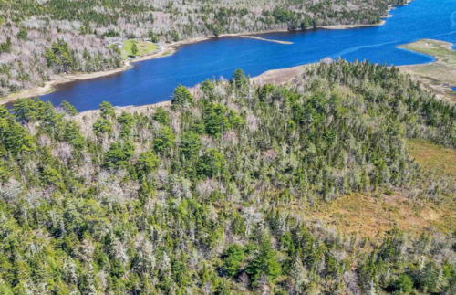 Meeresarm - Ausläufer am Grundstück - Grundstück in Sable River zum Kaufen