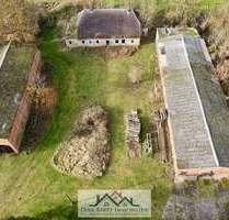 Dreiseitenhof mit massiven Scheunen und sanierungsbedürftigem Bauernhaus!! - Beggeow Glendelin
