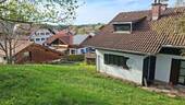 Ansicht Süd mit Garage - 5 Zimmer Einfamilienhaus in Nesselwang