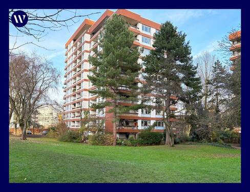 Ansicht im Grünen - Erstbezug nach Modernisierung: 3 Zimmer mit Balkon, guter Schnitt, modernes Bad, Gäste-WC, Aufzug