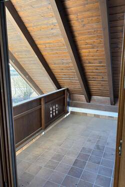 Balkon Dachgeschosswohnung - 