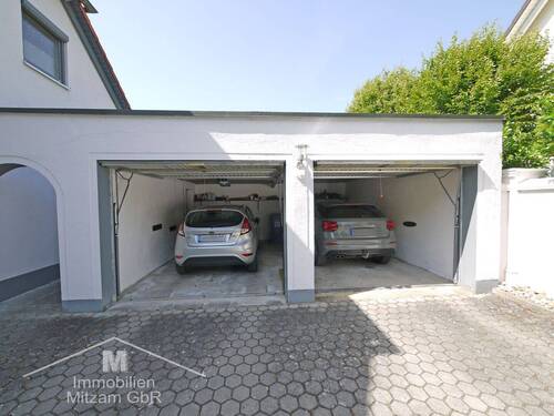 Blick Doppelgarage - 