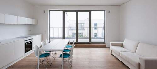 Wohnraum mit Küche - 