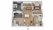 3D- Grundriss - 