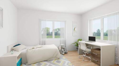 Schlafzimmer - Illustration - 