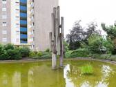 Teichanlage vor Haus - 