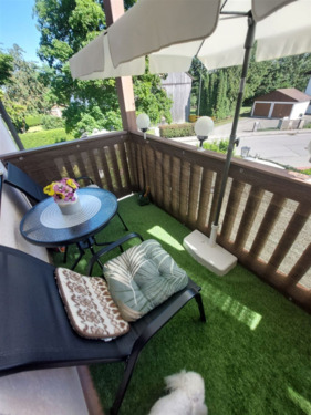 Süd-Balkon - 3 Zimmer Etagenwohnung zum Kaufen in Trostberg