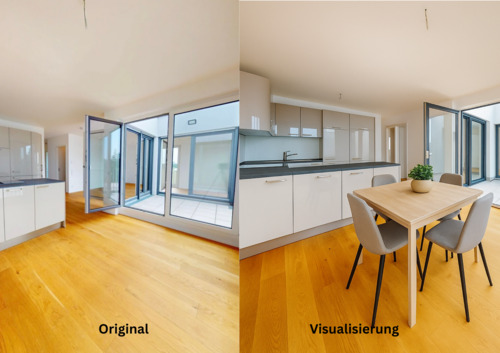 Küche - 4 Zimmer Etagenwohnung zum Kaufen in München