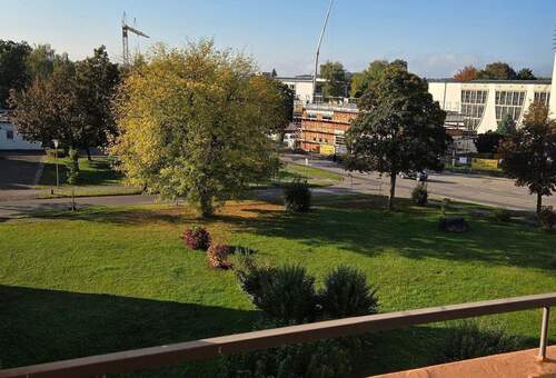Ausblick vom Balkon - 3 Zimmer Etagenwohnung in Nördlingen