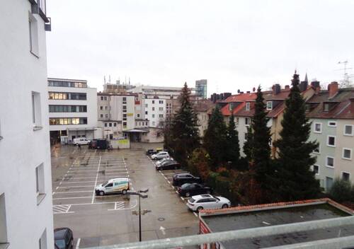Ausblick Balkon - 