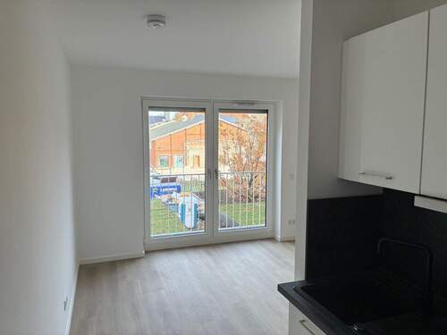 Blick Wohnzimmer - 1 Zimmer Etagenwohnung zur Miete in Bamberg