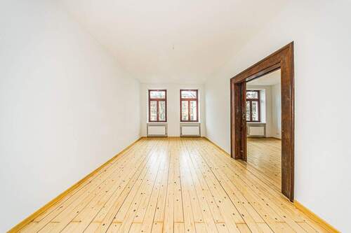 Wohnbereich - 4 Zimmer Etagenwohnung zum Kaufen in Leipzig