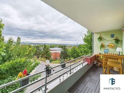 Balkon 1. Wohnebene - Etagenwohnung mit 137,00 m&sup2; in Bad Kreuznach zum Kaufen