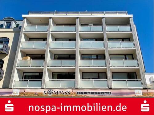 Hausansicht - -Gute Infrastruktur, beste 'Citylage'-In nur wenigen Gehminuten an Badestrand und Kurpromenade!