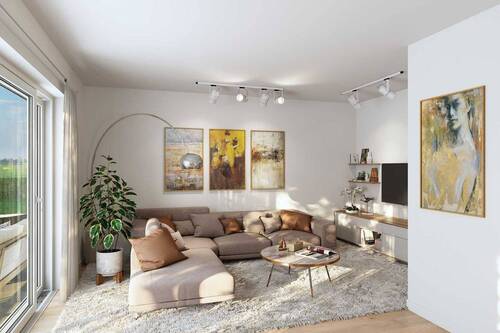 Wohnzimmer im Erdgeschoss - 