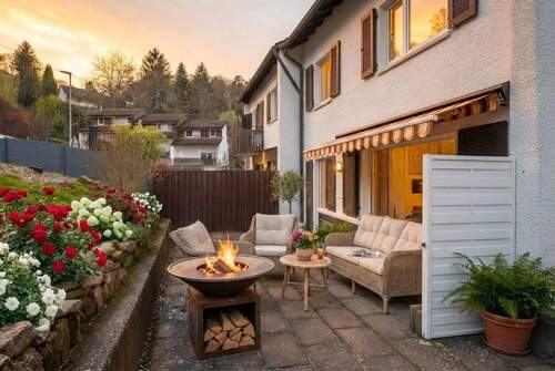 Terrasse - 5 Zimmer Doppelhaushälfte zum Kaufen in Schramberg