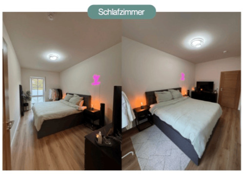 Schlafzimmer - Etagenwohnung mit 80,00 m&sup2; in Leipzig zum Kaufen