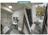 Badezimmer & Balkon - 