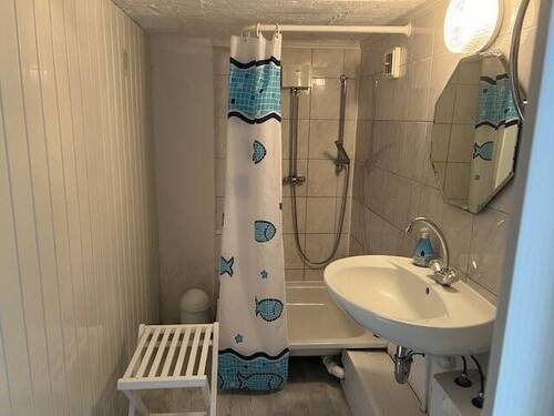 Dusche im Keller - Grundstück in Kindelbrück