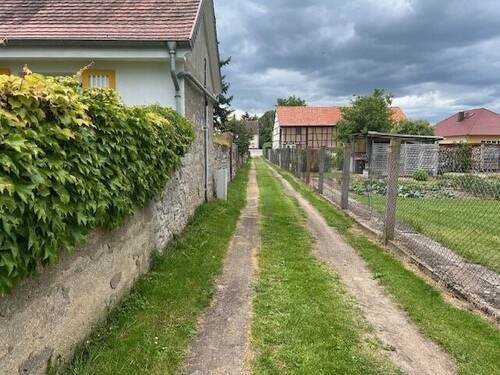 Anfahrt zum Garten - 