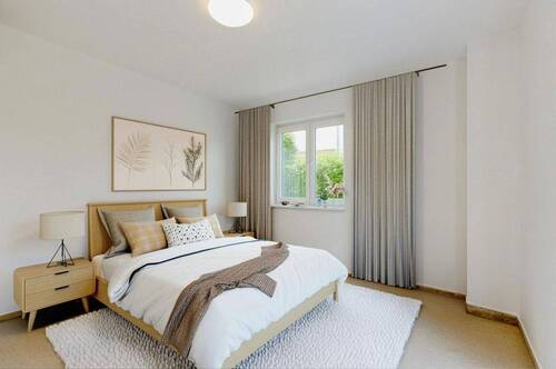 Schlafzimmer im Untergeschoss - 