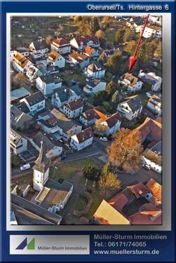 Oberursel Hintergasse 6 01 Z Drohne 04 Kirche hoc - Etagenwohnung mit 133,00 m² in Oberursel zum Kaufen