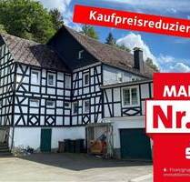 Wohnhaus mit Geschichte! - 99.000,00&nbsp;EUR Kaufpreis, ca.&nbsp; 230,00&nbsp;m&sup2;&nbsp;Wohnfl&auml;che in Bad Berleburg (PLZ: 57319) Girkhausen