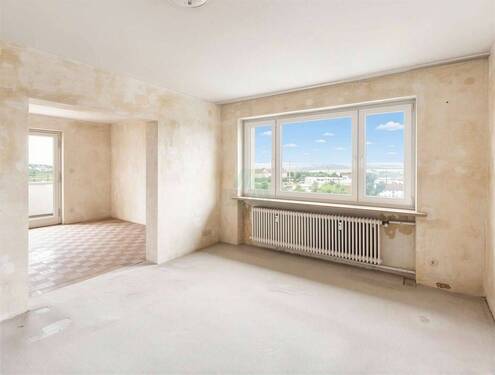 Amberg Wohnung Wohnzimmer - Etagenwohnung mit 85,00 m&sup2; in Amberg zum Kaufen