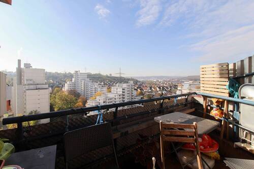Balkon - Etagenwohnung mit 52,00 m² in Stuttgart zum Kaufen