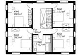 Grundriss Obergeschoss - 