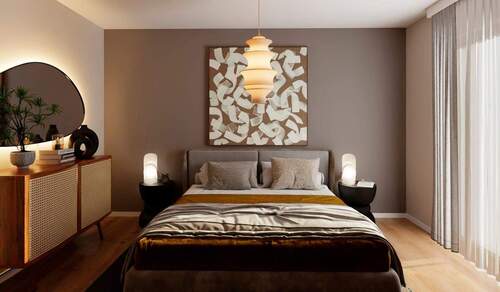 Schlafzimmer - 3 Zimmer Etagenwohnung in Düsseldorf