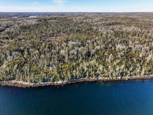 Drohnenaufnahme - Blick über das Land - 